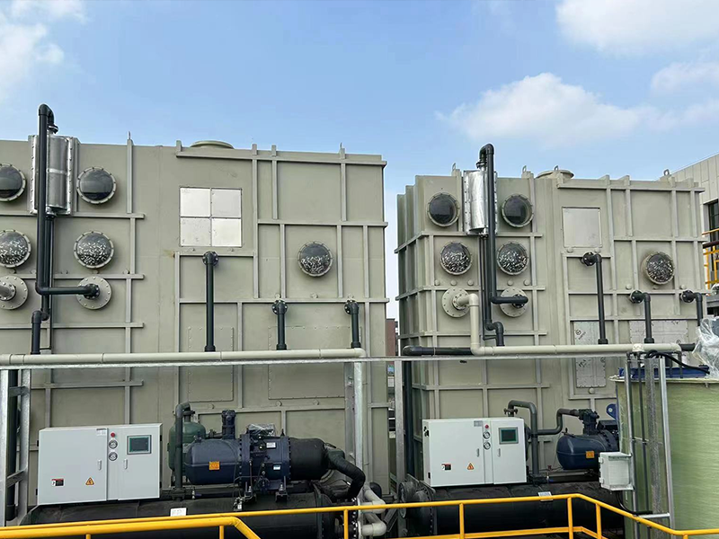 Zero discharge of cleaning wastewater need to use waste acid low-temperature evaporator